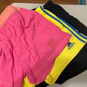 Athletic Shorts - 3 pair Reebok/Adidas/Calvin Klein
